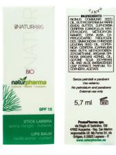 BIONATURKOS STICK LABBRA SPF15 5,7 ML